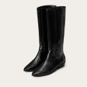 Peggy High Boots, glossy black